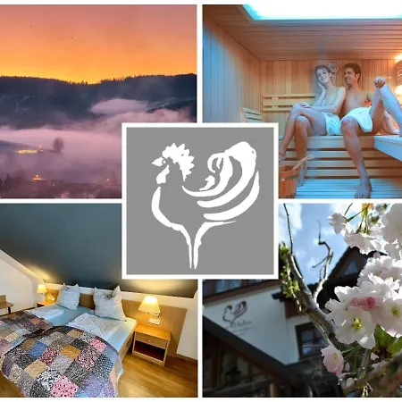 Nocleg ze śniadaniem Goldener Hahn - Pool & Sauna, Fruehstueck