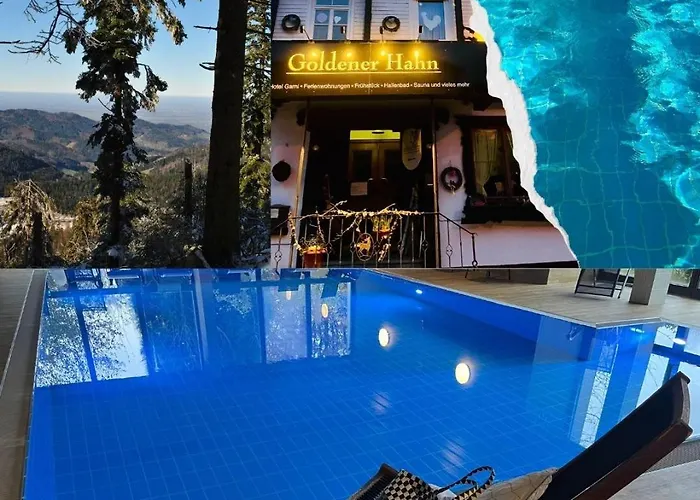 Bed and Breakfast Goldener Hahn - Hygge Pool & Sauna